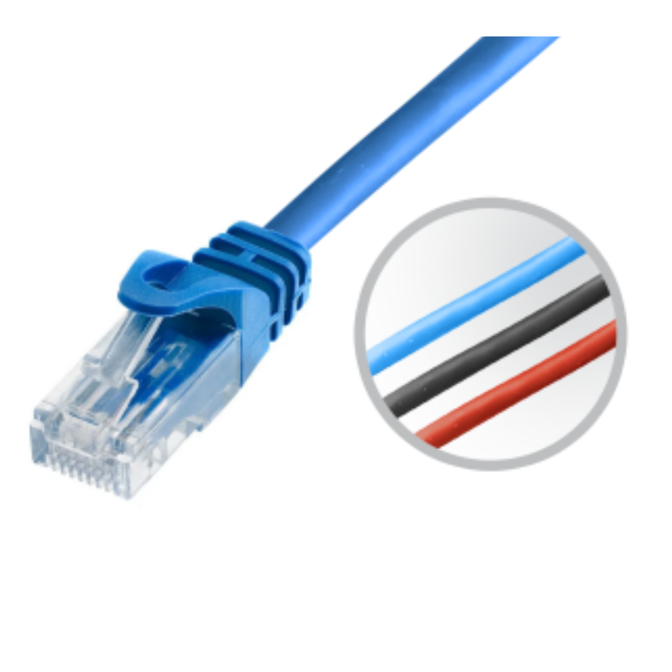 DIXON URT46F4U#05M4B6 PATCH CORD CAT.6 LSZH 5M AZUL