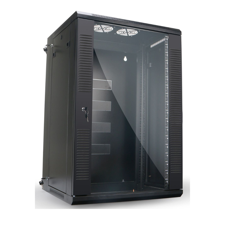 DIXON DXY.6412.BXA Gabinete de Pared 12 RU (Ancho 0.60 x Prof 0.55) Max. 80 KG