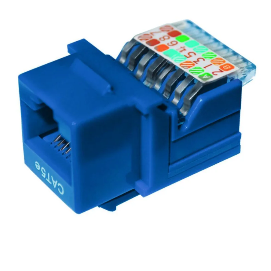 DIXON KJ7-CE-US/BLN JACK RJ-45 CAT 5E AZUL