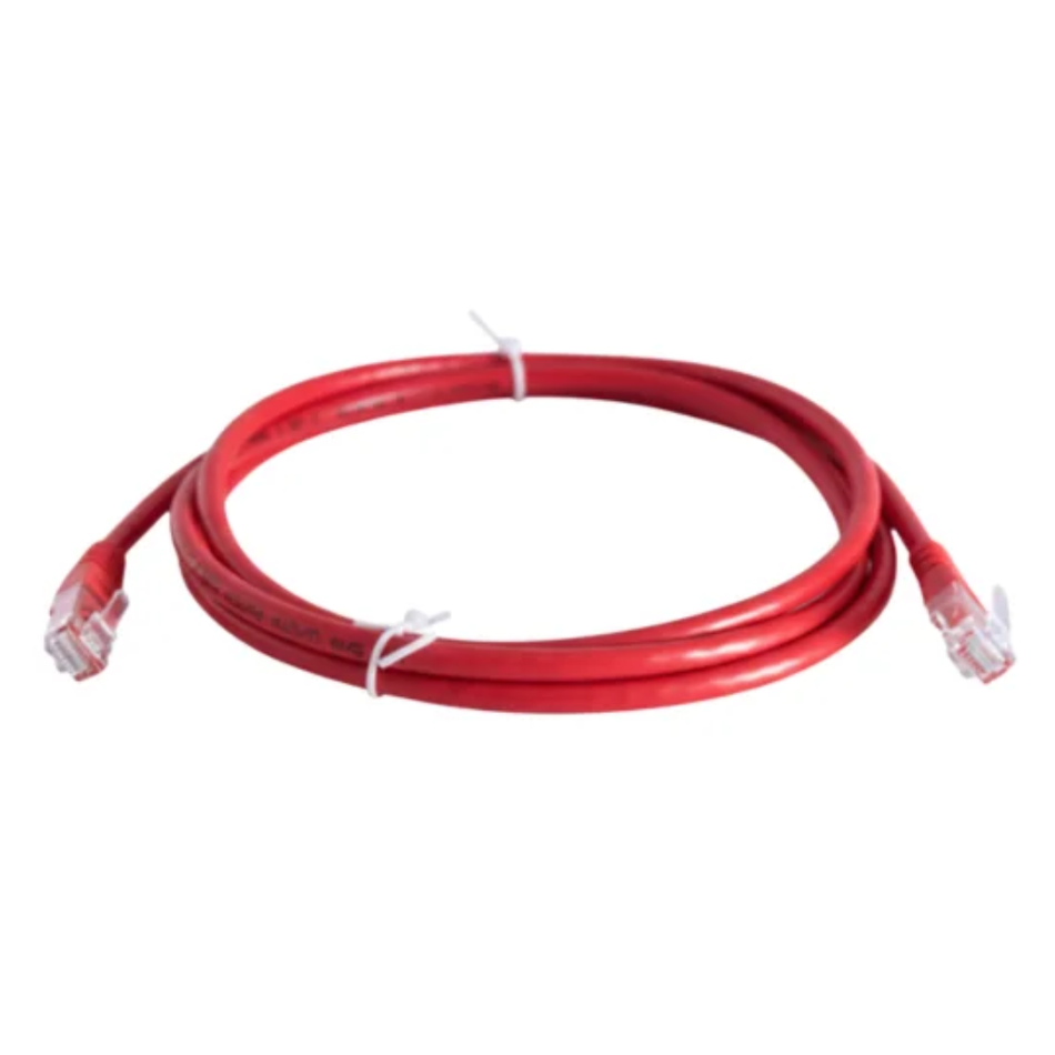 DIXON URT46F4U#01M4B2 PATCH CORD CAT.6 LSZH 1M ROJO