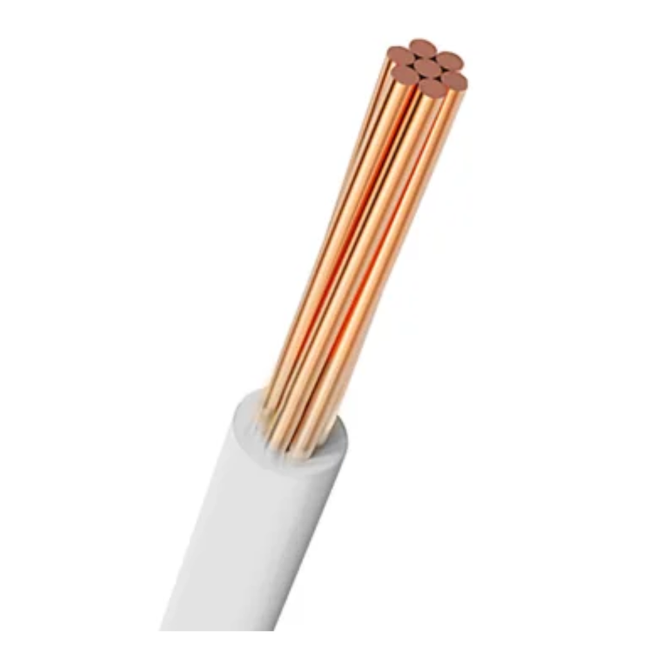 DIXON DEC25LSZH-WH  CABLE ELECTRICO VW-1 LSZH 450/750V 2.5mm2 COLOR BLANCO 100M