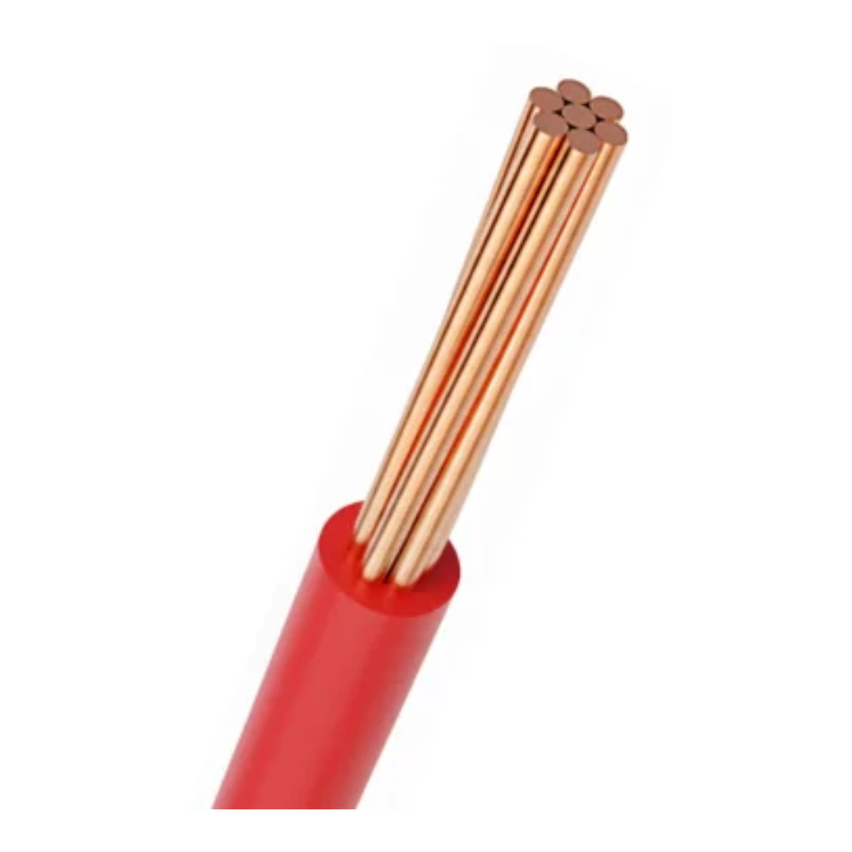 DIXON DEC60LSZH-RD CABLE ELECTRICO VW-1 LSZH 450/750V 6.0mm2 COLOR ROJO 100M