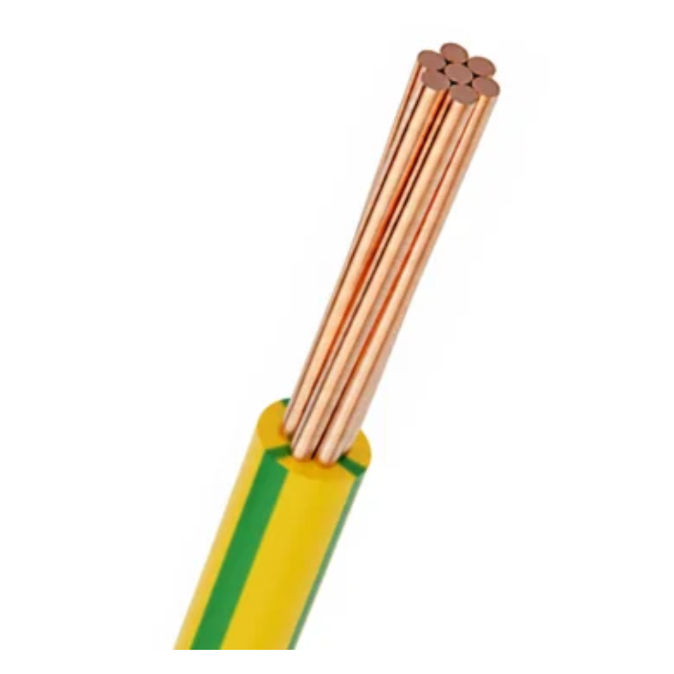 DIXON DEC25LSZH-GRD CABLE ELECTRICO VW-1 LSZH 450/750V 2.5mm2 COLOR AMARILLO 100M