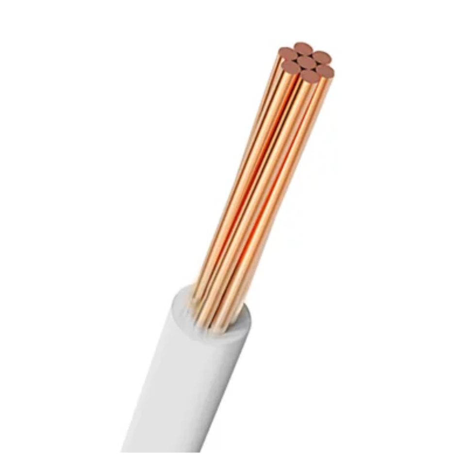 DIXON DEC60LSZH-WH  CABLE ELECTRICO VW-1 LSZH 450/750V 6.0mm2 COLOR BLANCO 100M