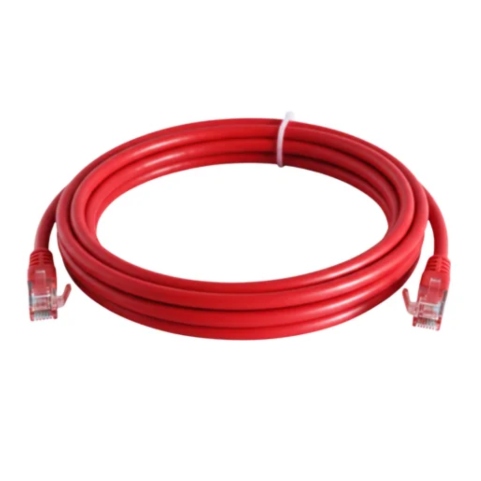 DIXON URT46F4U#03M4B2 PATCH CORD CAT.6 LSZH 3M ROJO