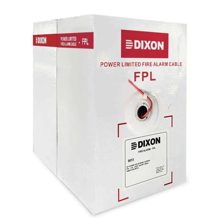 DIXON 9013 Cable sólido contra incendio FPL 4x22, 305m