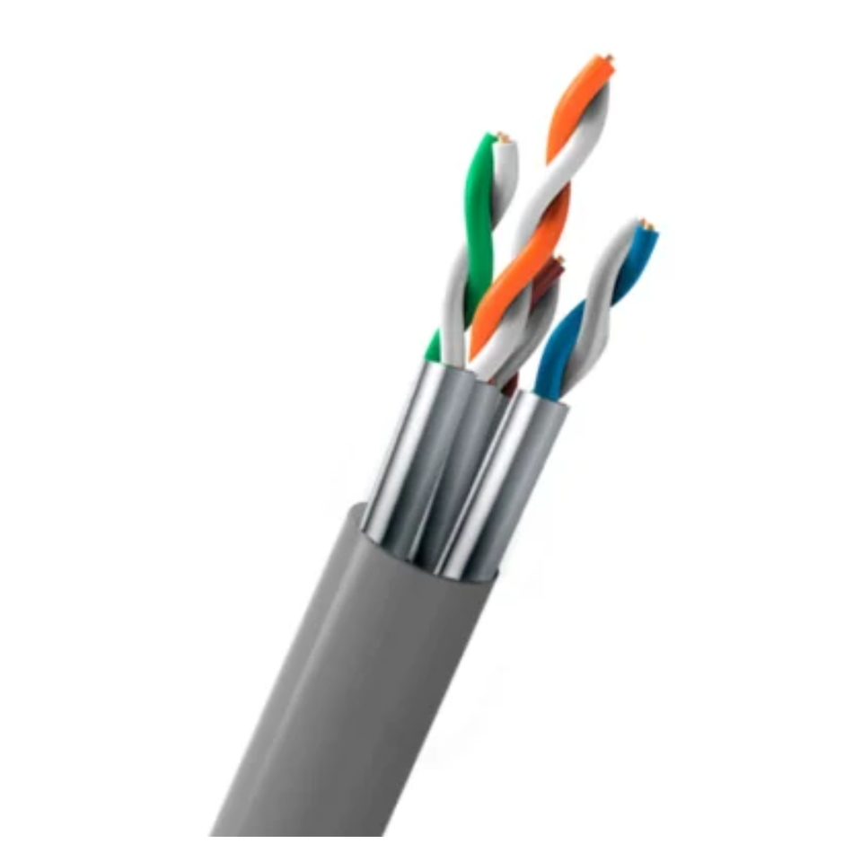 DIXON 9060 CABLE DE RED  S/STP CAT.6A 4Px23AWG GRIS LSZH-3 305M