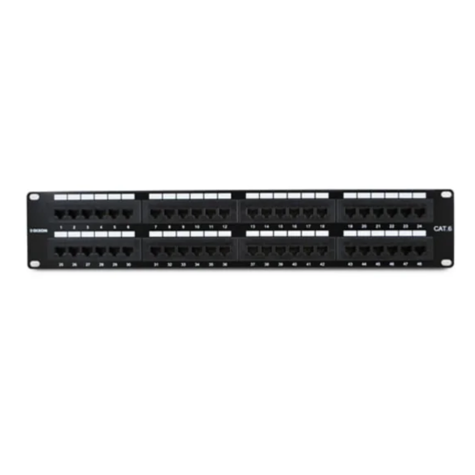 DIXON KJ-P48-M PLACA PATCH PANEL DE 48 PUERTOS