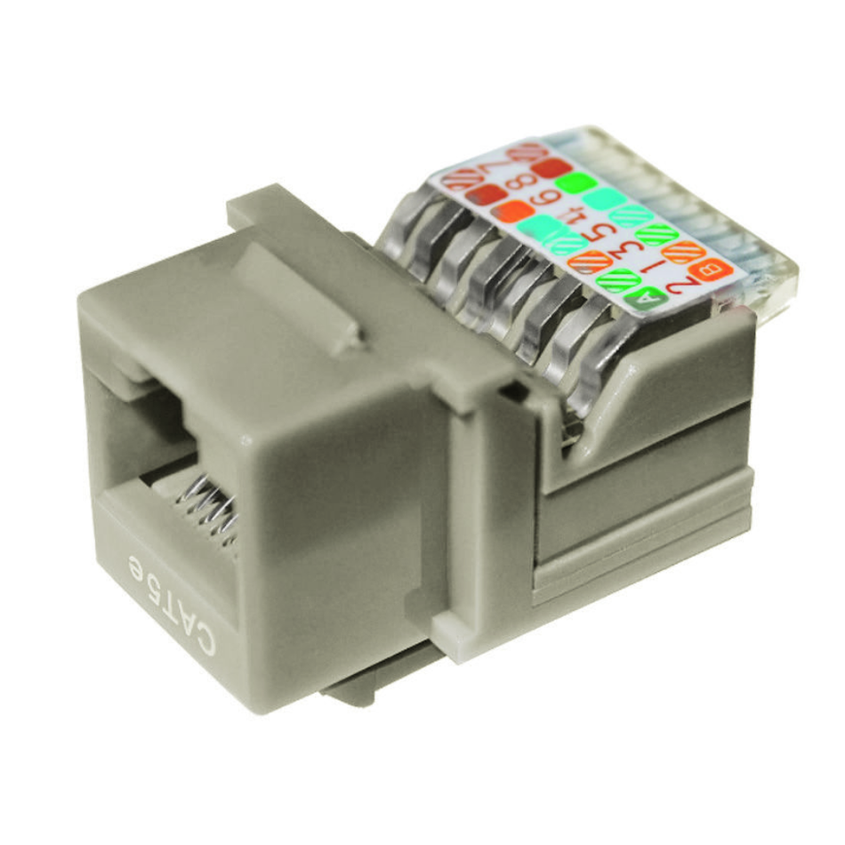 DIXON KJ7-CE-US/IVN JACK RJ-45 CAT 5E MARFIL