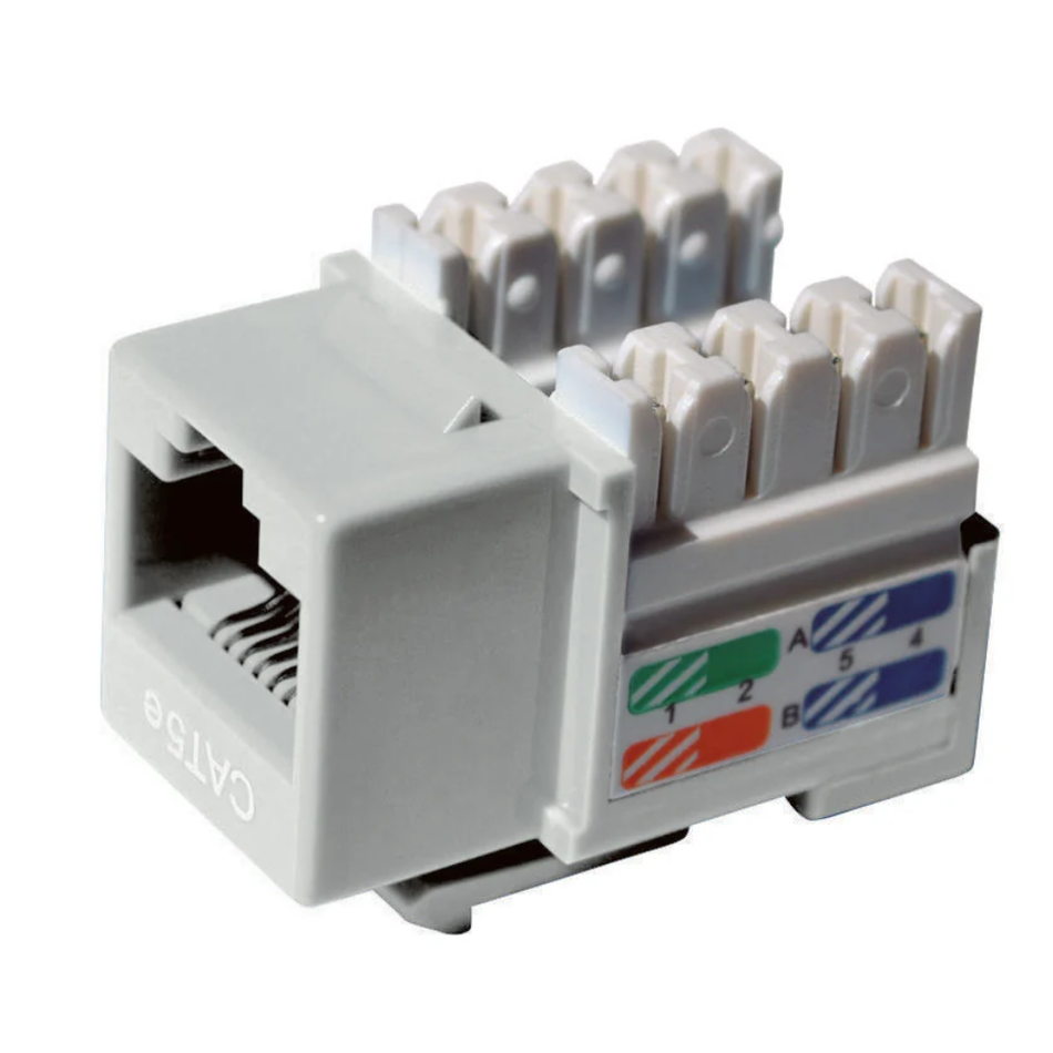 DIXON KJ8-CE-US/WHN JACK RJ-45 CAT 5E PONCHEO BLANCO