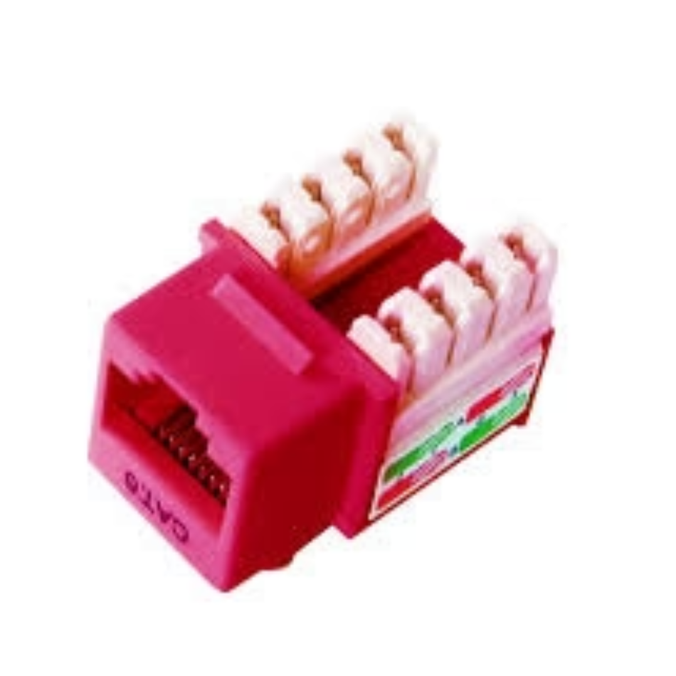 DIXON  KJ88-C6-US/RD Jack RJ-45 Cat. 6 de Poncheo Tipo SLIM
