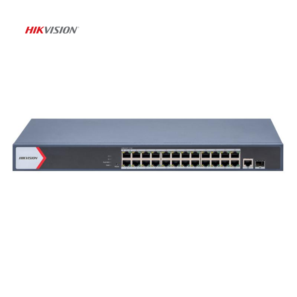 HIKVISION DS-3E1526P-EI/M SWITCH SMART ADMINISTRABLE POE 24 PUERTOS GIGABIT 230W