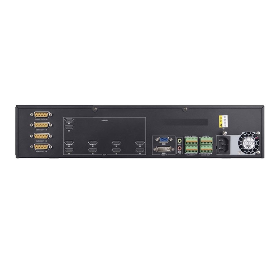 HIKVISION DS-6910UDI DECODIFICADOR DE VIDEO 10 SALIDAS HDMI 4K PARA VIDEO WALL CENTRAL DE MONITOREO