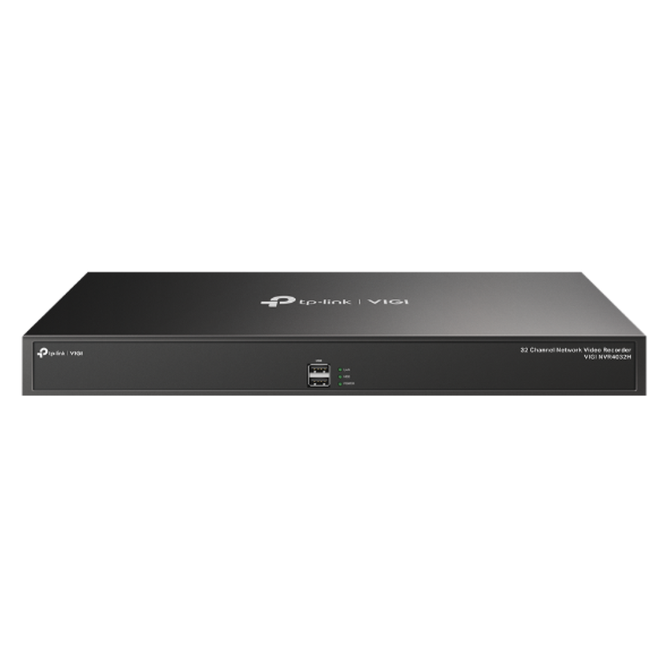 TP-LINK VIGI NVR4032H GRABADOR DE VÍDEO NVR 32 CANALES 4K 4 BAHÍAS SATA