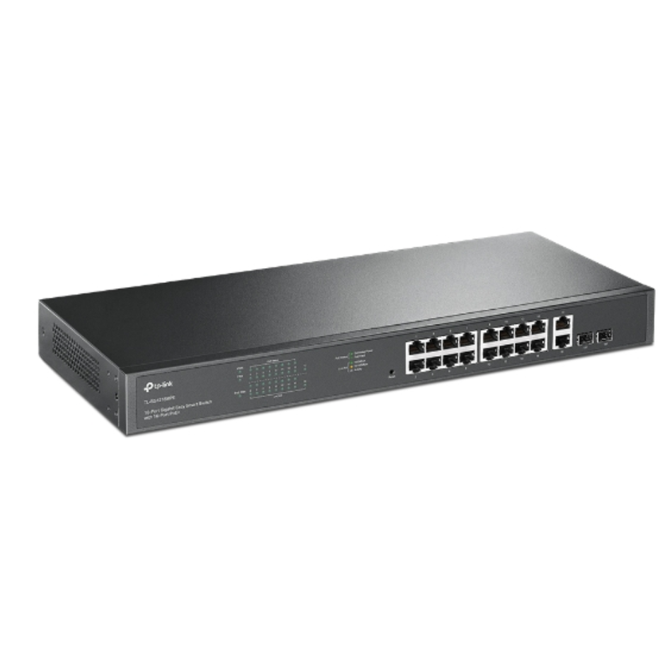 TP-LINK TL-SG1218MPE SWITCH 18PUERTOS GB 16P POE+ 250W RACK 19"
