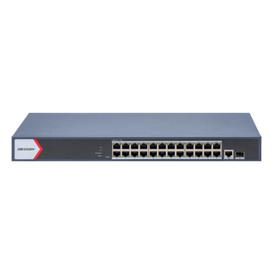 HIKVISION DS-3E1526P-SI SWITCH SMART ADMINISTRABLE 24 PUERTOS POE GIGABIT 2UPLINK
