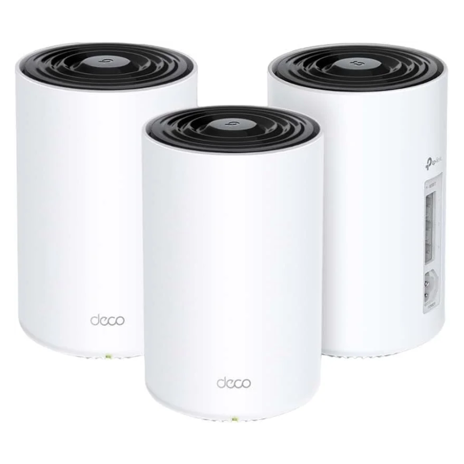 TP-LINK DECO PX50 3-PACK  ROUTER MESH POWERLINE WI-FI 6 +PLC AX3000 KIT 2