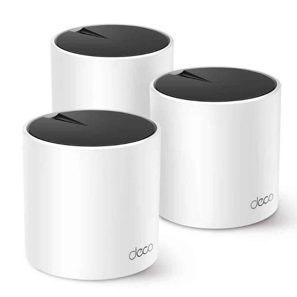 TP-LINK DECO X55 3-PACK ROUTER MESH KIT-3 AX3000, 2 ANT INT, 3P x GB