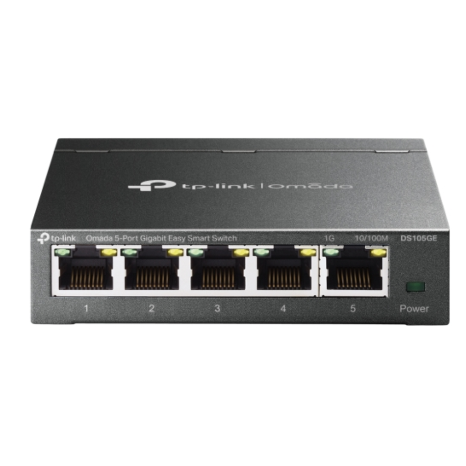 TP-LINK DS105GE SWITCH SMART OMADA EASY  5-PUERTOS GB