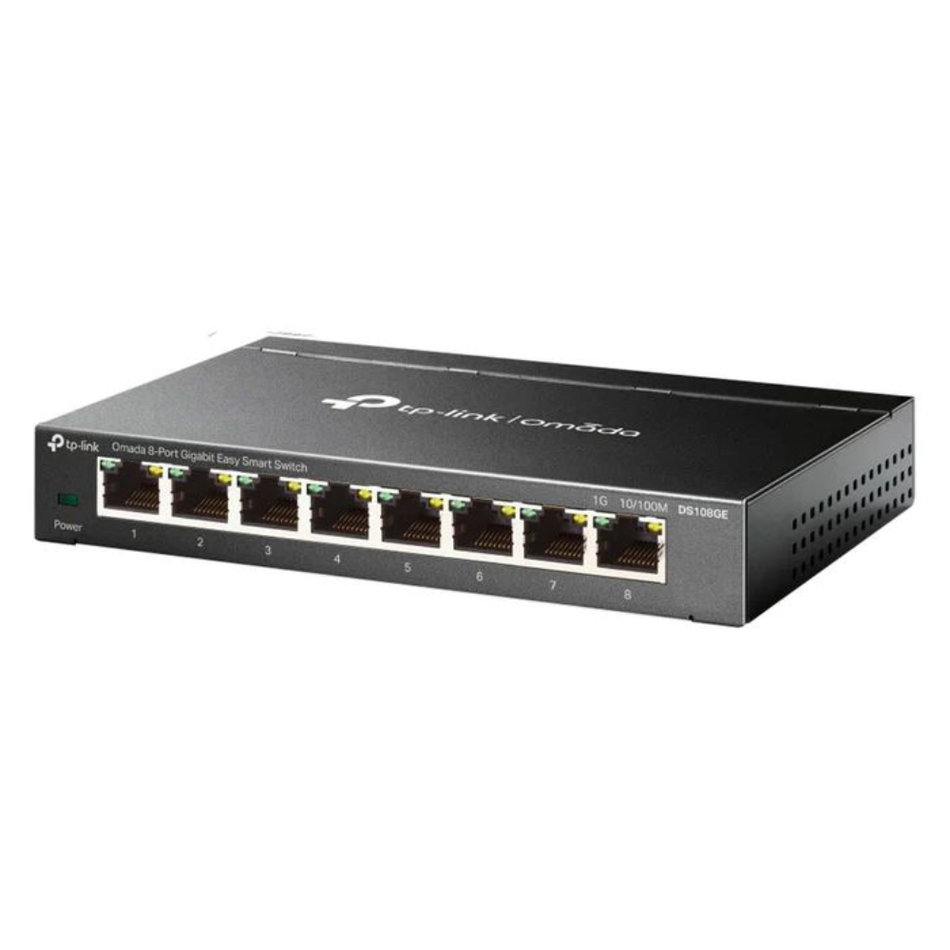TP-LINK DS108GE SWITCH SMART OMADA  EASY  8-PUERTOS GB