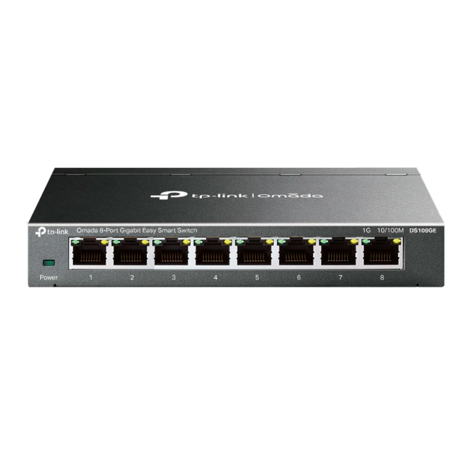 TP-LINK DS108GE SWITCH SMART OMADA  EASY  8-PUERTOS GB