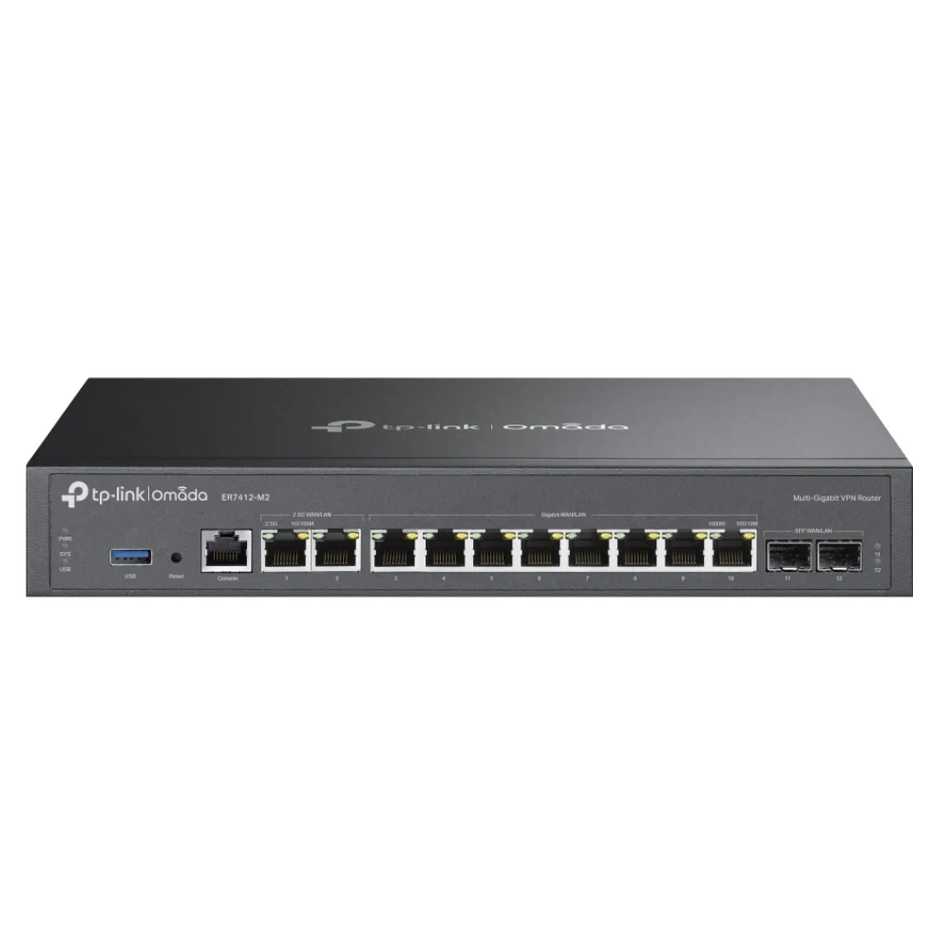 TP-LINK ER7412-M2  ROUTER OMADA VPN MULTI-GIGABIT