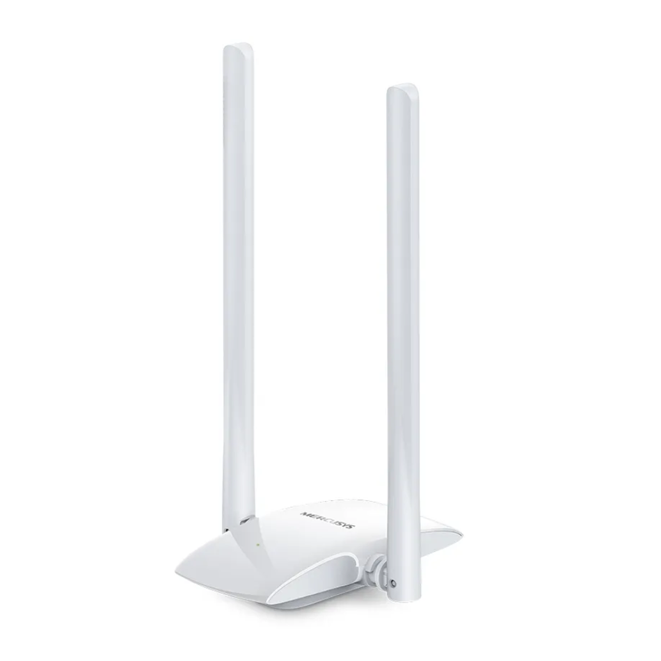 MERCUSYS  MW300UH  ADAPTADOR USB INALÁMBRICO N A 300Mbps, ANTENA ALTA GANANCIA