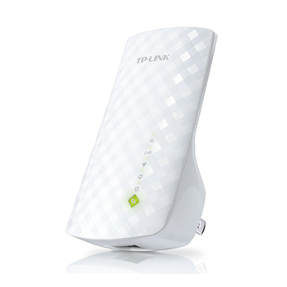 TP-LINK RE200 REPETIDOR DE SEÑAL AC750 3 ANT INT 1 PUERTO F.E. DOBLE BANDA
