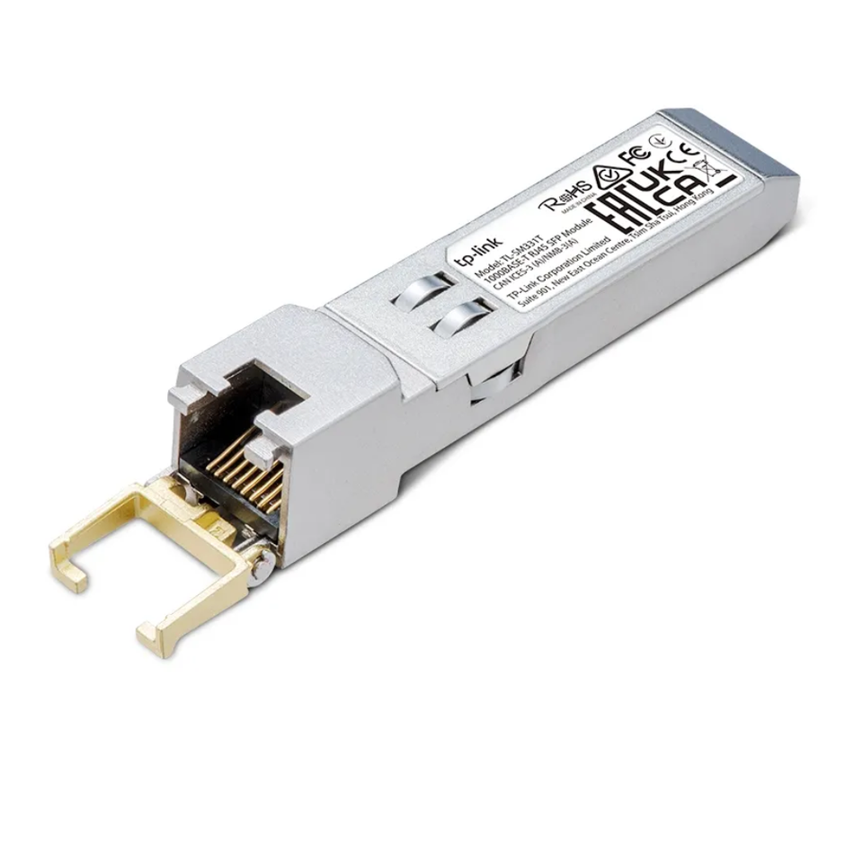 TP-LINK SM331T Transceiver SFP 1000base-T RJ45 Omada 100mts
