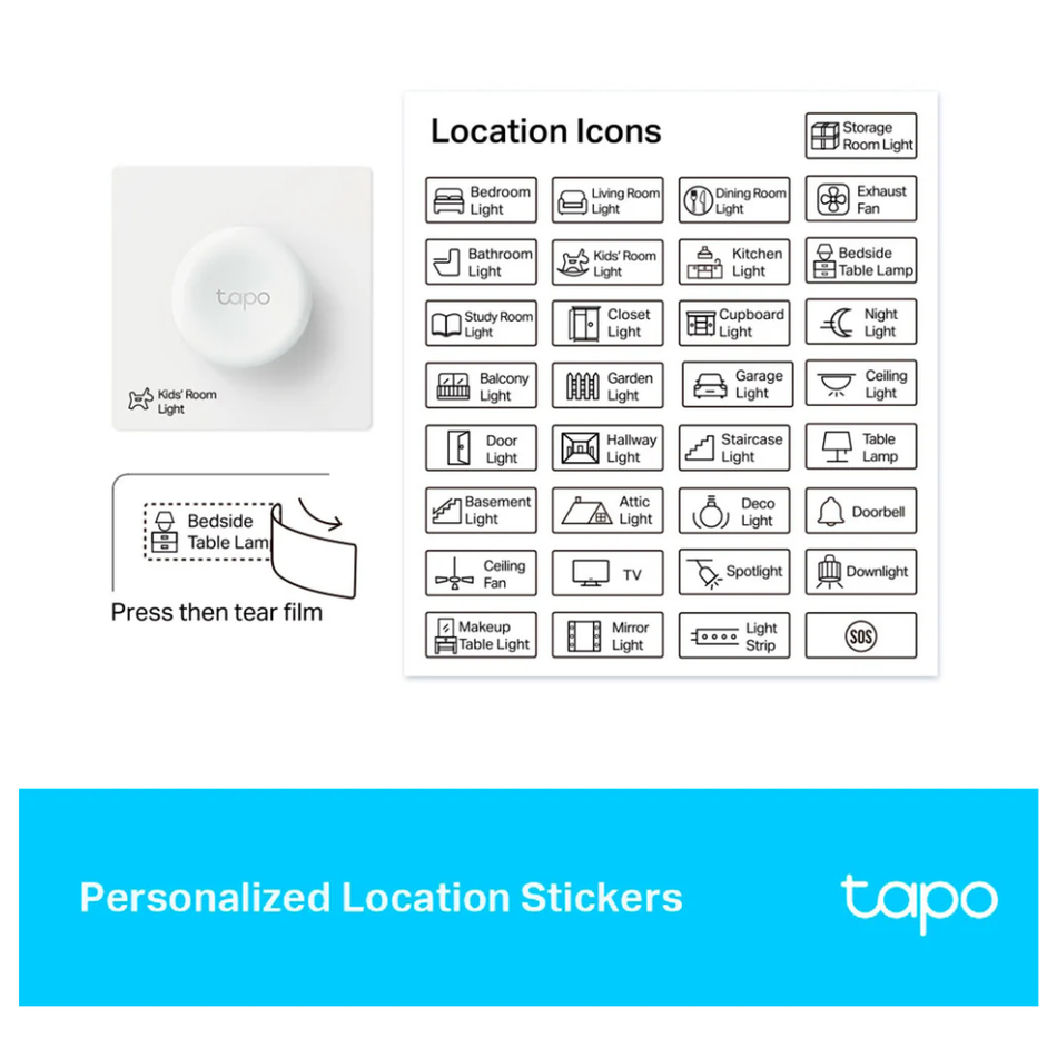 TP-LINK TAPO S200D INTERRUPTOR REGULADOR DE INTENSIDAD Wi-Fi SMART