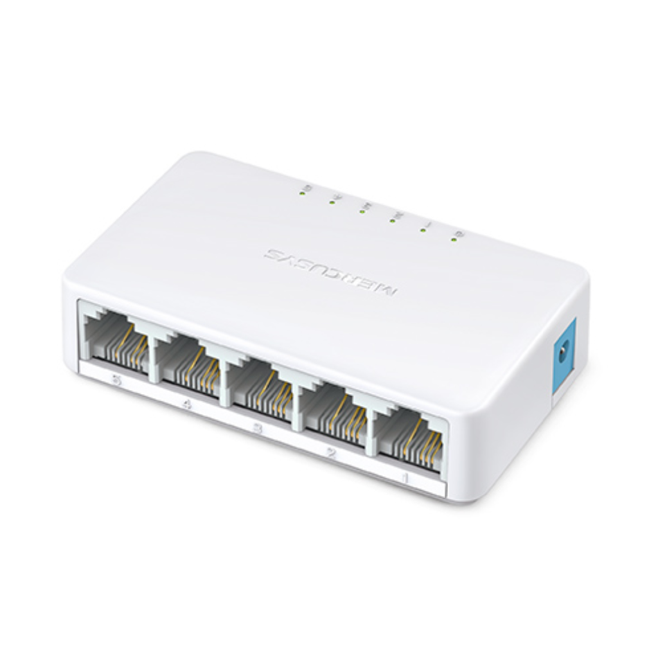 MERCUSYS MS105 SWITCH DE MESA 5 PUERTOS 10/100MBPS
