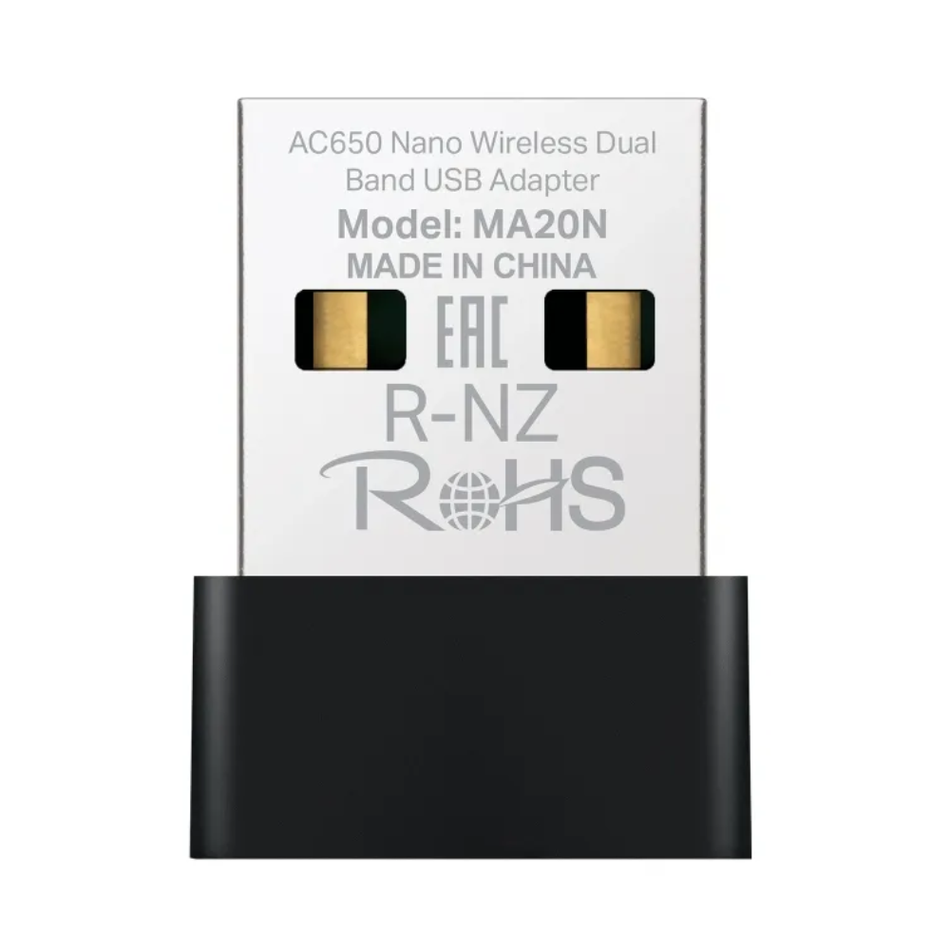 MERCUSYS MA20N ADAPTADOR USB DOBLE BANDA AC650