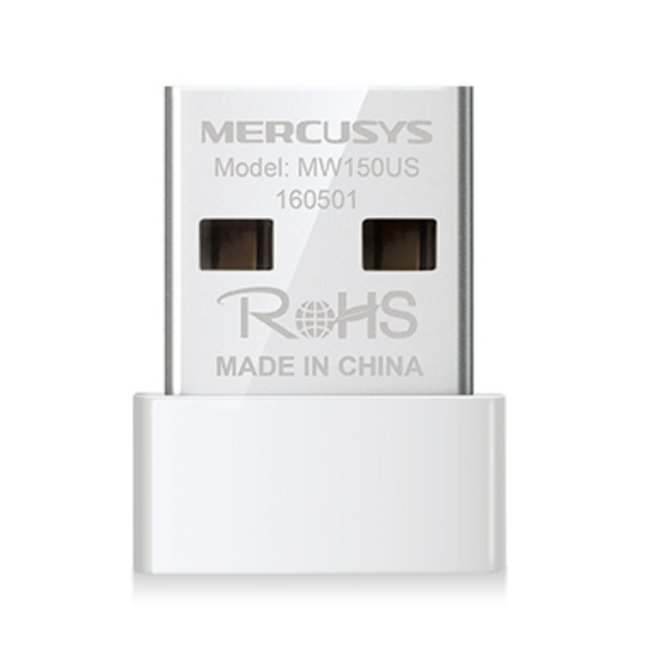 MERCUSYS MW150US NANO ADAPTADOR USB INALÁMBRICO N A 150 MBPS