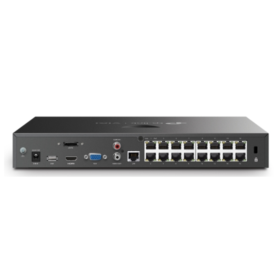 TP-LINK VIGI NVR2016H-16P NVR 16 CANALES POE+ 90W