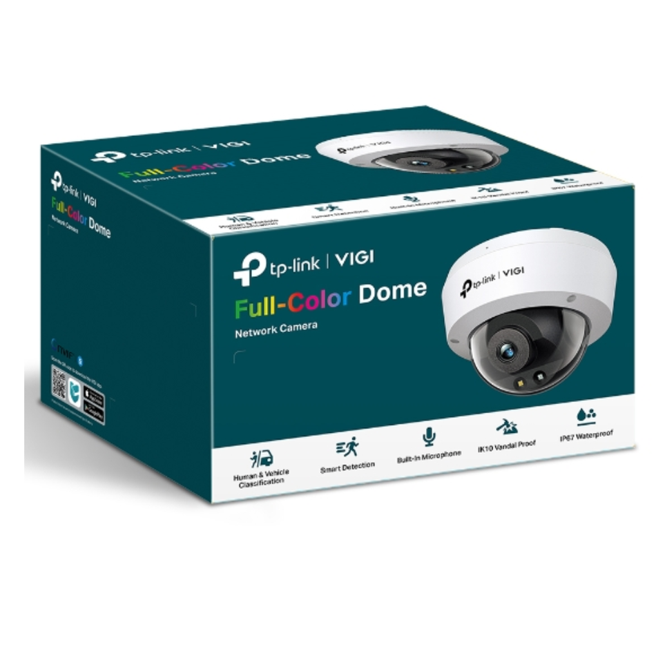 TP-LINK VIGI C250(2.8MM) CÁMARA IP DOMO FULL-COLOR 5MP