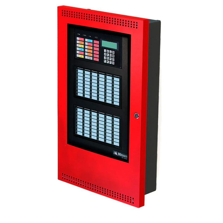 MIRCOM FX-401R PANEL DE ALARMA CONTRA INCENDIO DIRECCIONABLE DE 240 PUNTOS EXPANDIBLE A 3 LAZOS