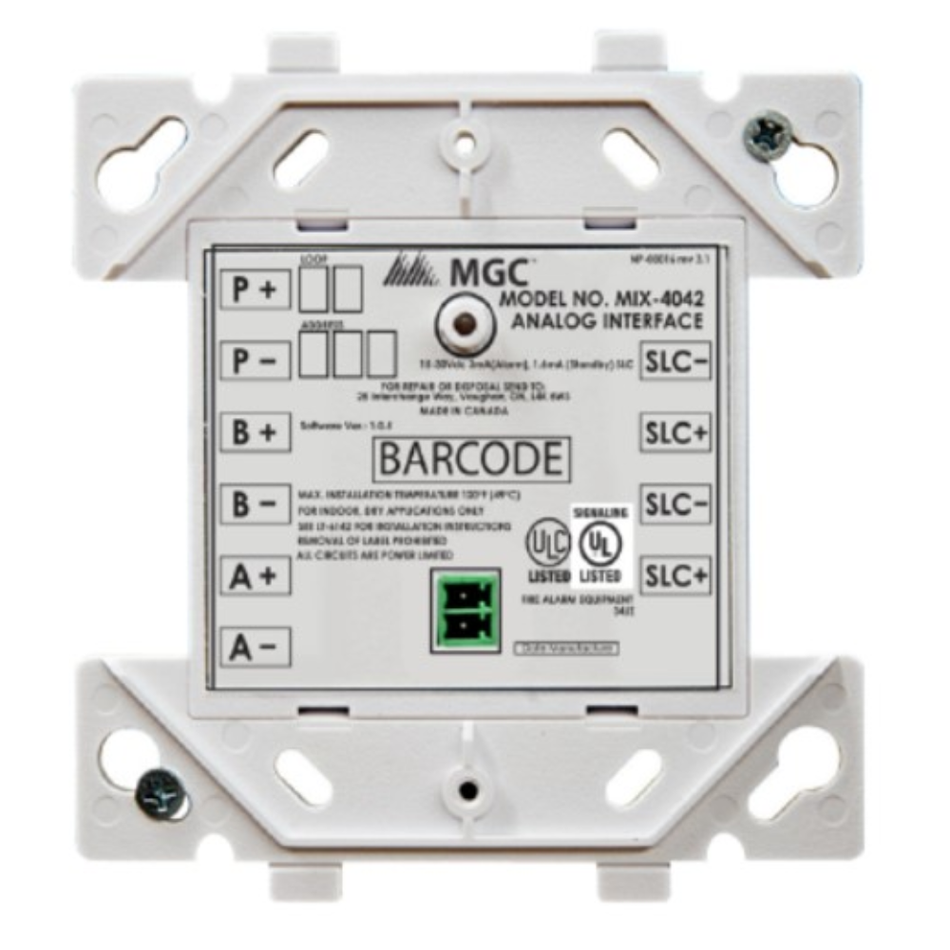 MIRCOM MIX-4042 MÓDULO DE ZONA DIRECCIONABLE PARA SERIE FX400