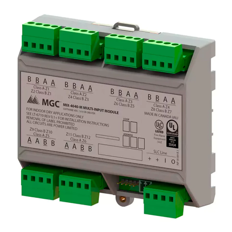 MIRCOM MIX-4040-M MÓDULO MÚLTIPLE PARA SERIE FX400