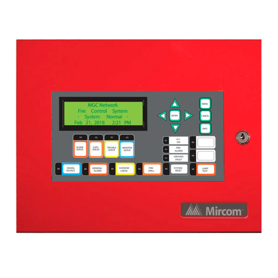 MIRCOM RAXN-LCD ANUNCIADOR REMOTO CON PANTALLA LCD