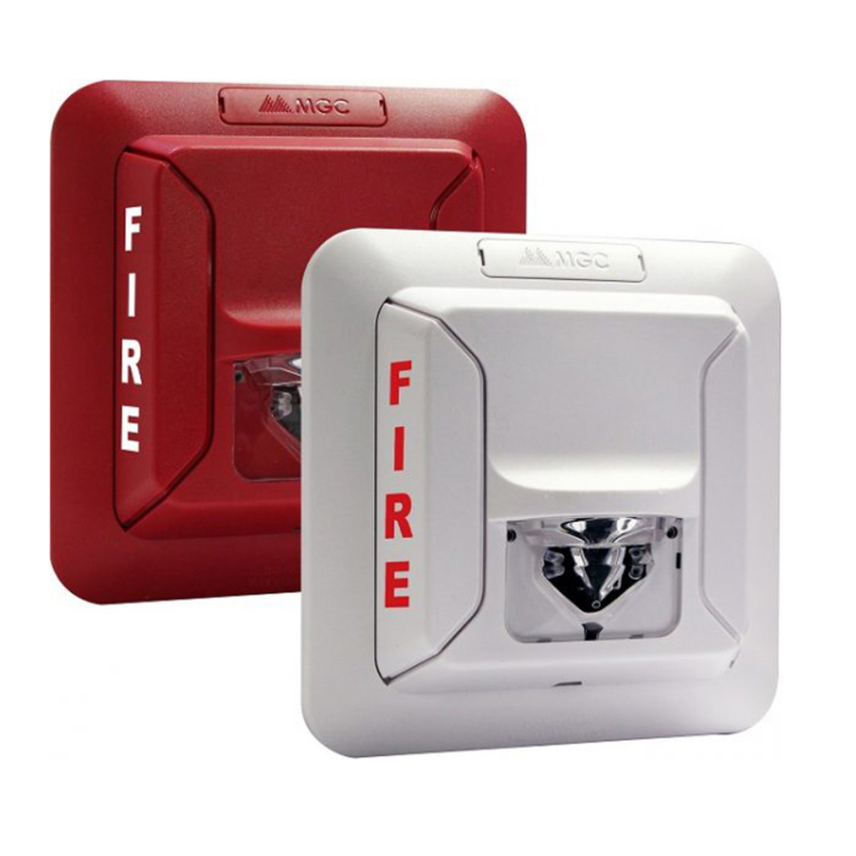 MIRCOM FS-400-RR SIRENA DE ALARMA CON LUZ ESTROBOSCOPICA