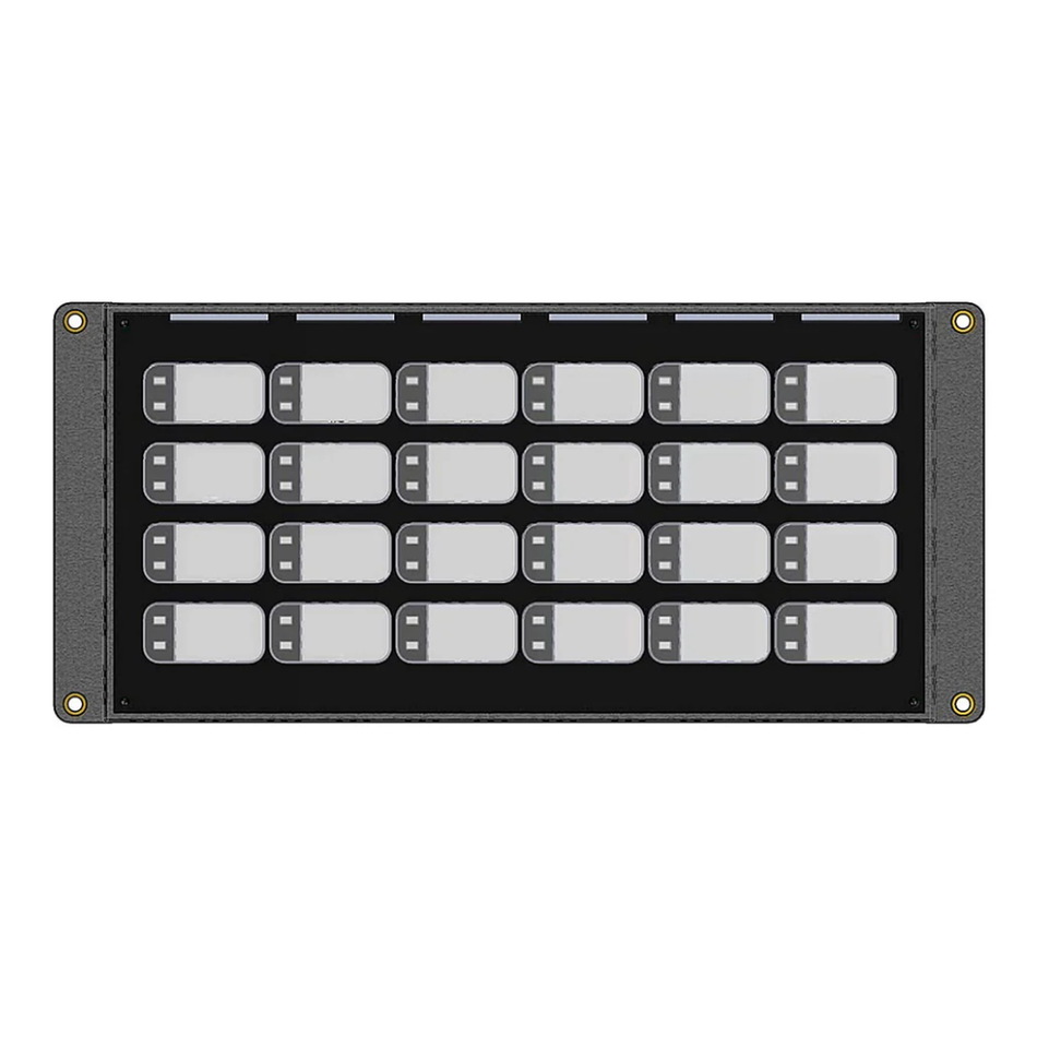MIRCOM IPS-2424DS MÓDULO DE INTERRUPTORES DE ENTRADA PROGRAMABLES CON 24 INTERRUPTORES