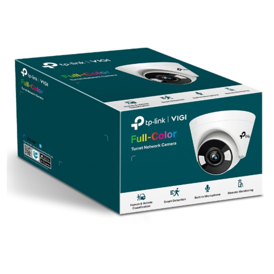 TP-LINK VIGI C450(2.8MM) CÁMARA IP TURRET FULL-COLOR 5MP CON MICROFONO