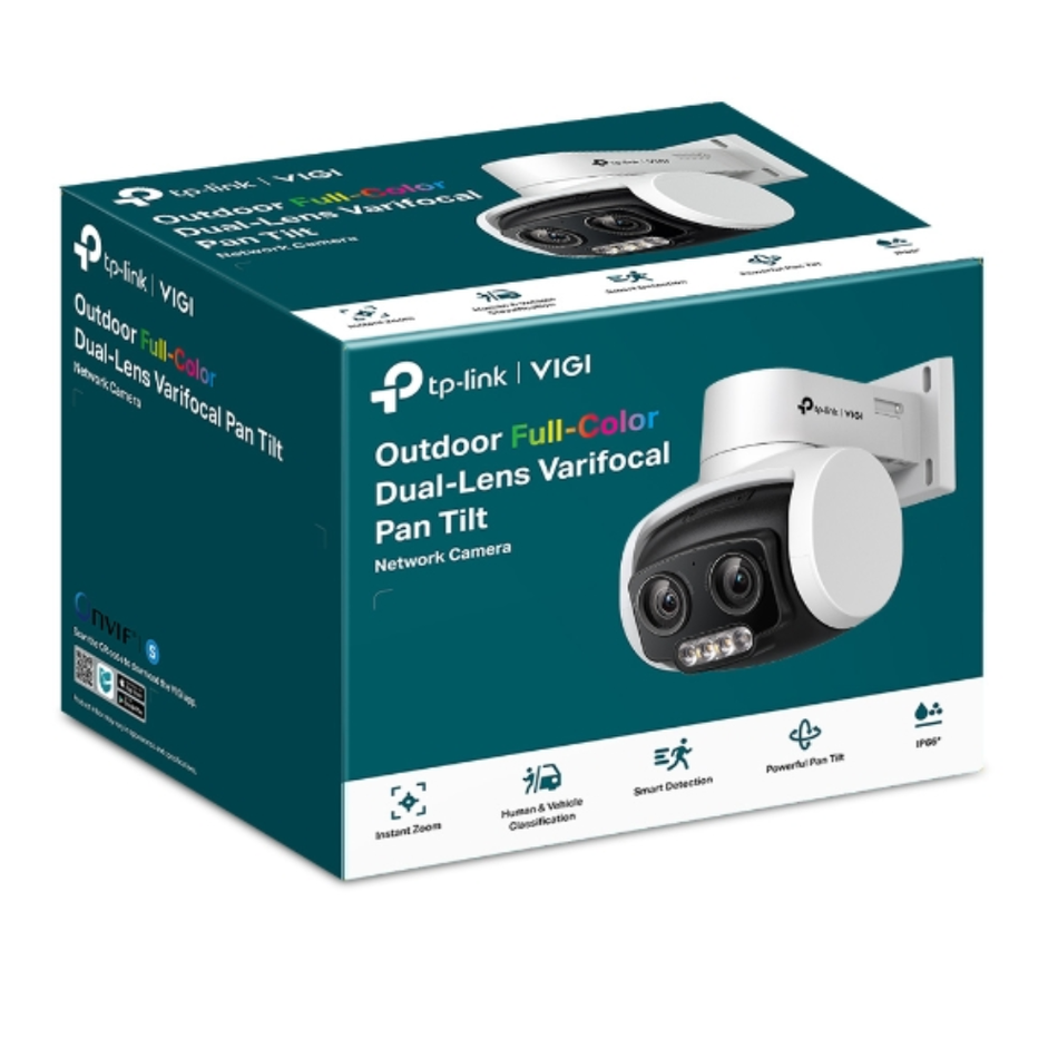 TP-LINK VIGI C540V CÁMARA IP  DOBLE LENTE VARIFOCAL FULL-COLOR 4MP
