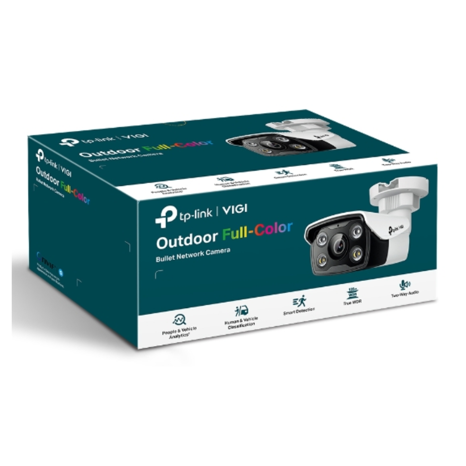 TP-LINK VIGI C350(2.8MM) CÁMARA BULLET IP 5MP 3K CON VISIÓN FULL COLOR E IR HASTA 30M