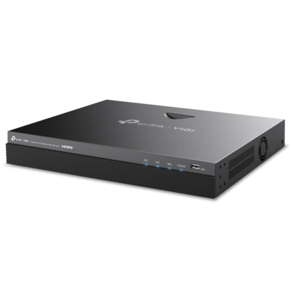 TP-LINK VIGI NVR2008H-8MP GRABADOR DE VIDEO NVR VIGI DE 8 CANALES POE+ 93W