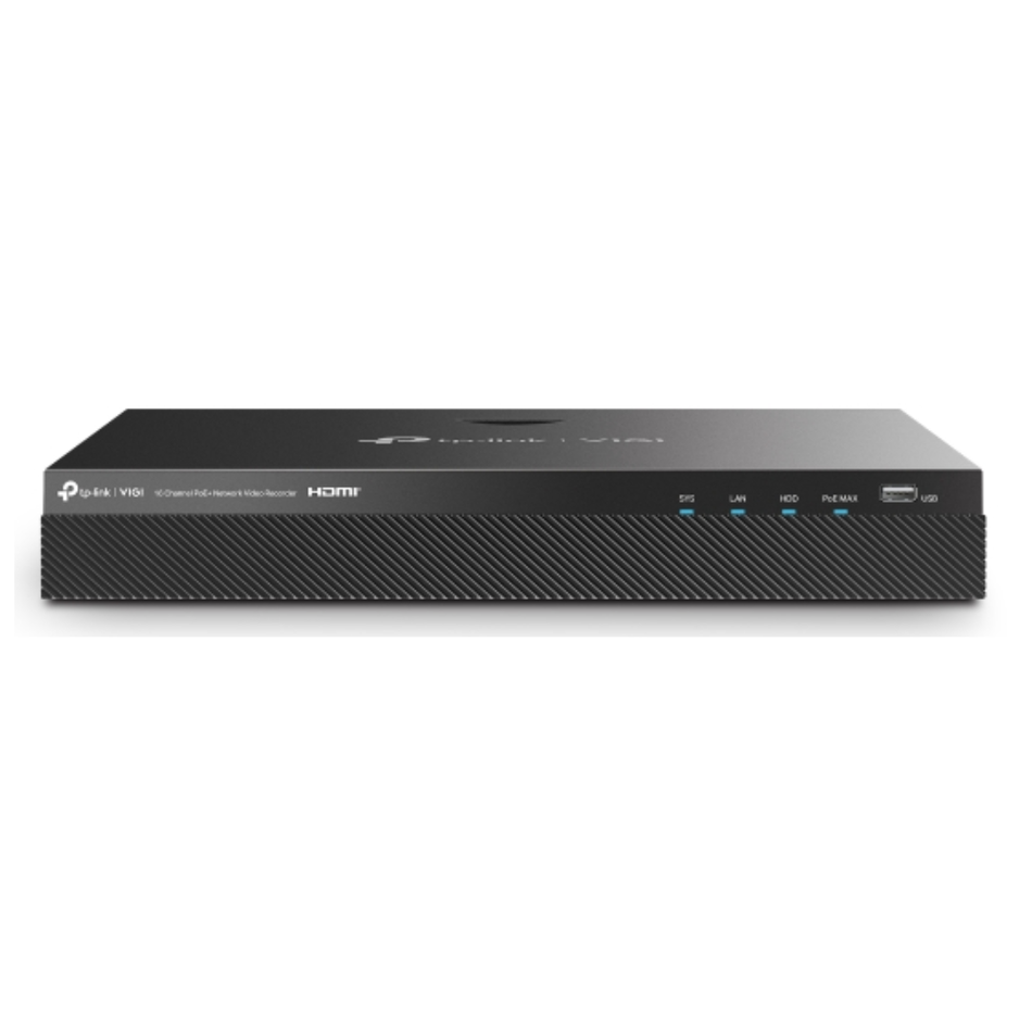 TP-LINK VIGI NVR2016H-16MP-4TB GRABADOR DE VIDEO NVR DE 16 CANALES POE+ 4K Y HDD 4 TB