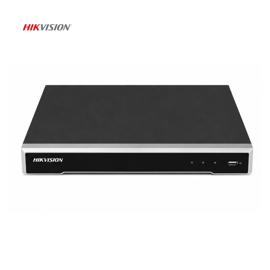 HIKVISION DS-7616NI-Q2 GRABADOR NVR 16 CANALES 8MP 2HDD
