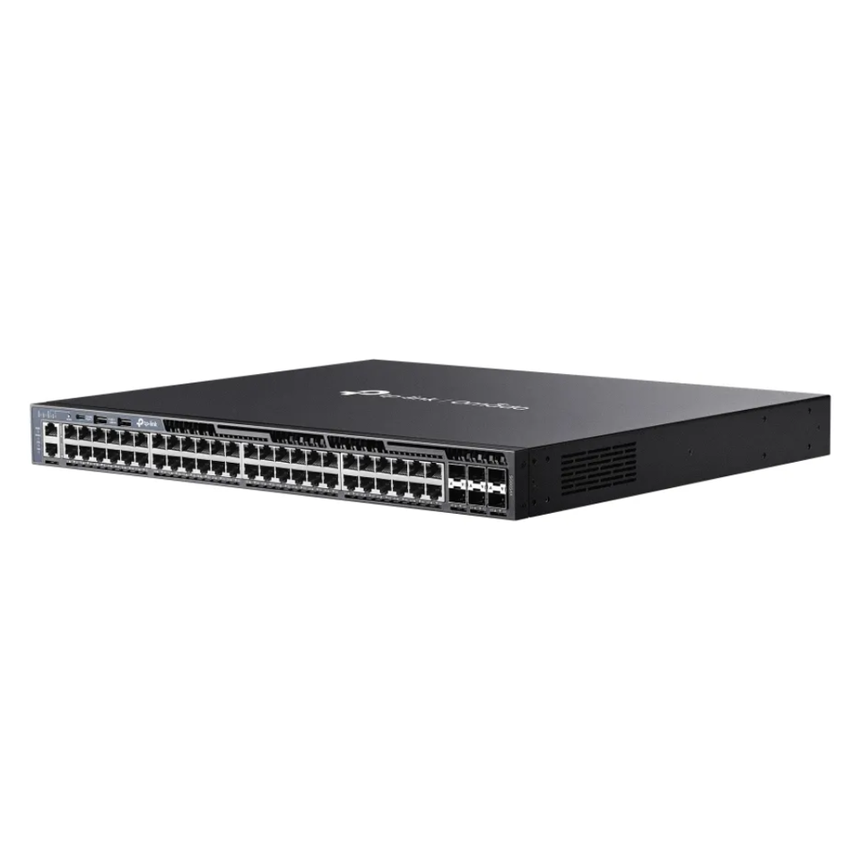 TP-LINK OMADA SG6654X SWITCH ADMINISTRABLE L3 APILABLE DE 48 PUERTOS GIGABIT CON 6 RANURAS DE 10G