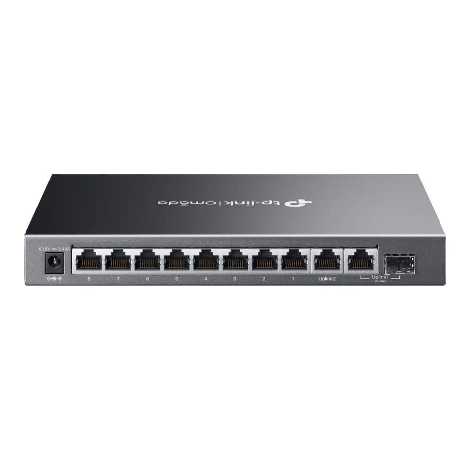 TP-LINK ES210GMP SWITCH GIGABIT DE 10 PUERTOS CON 8 PUERTOS PoE+