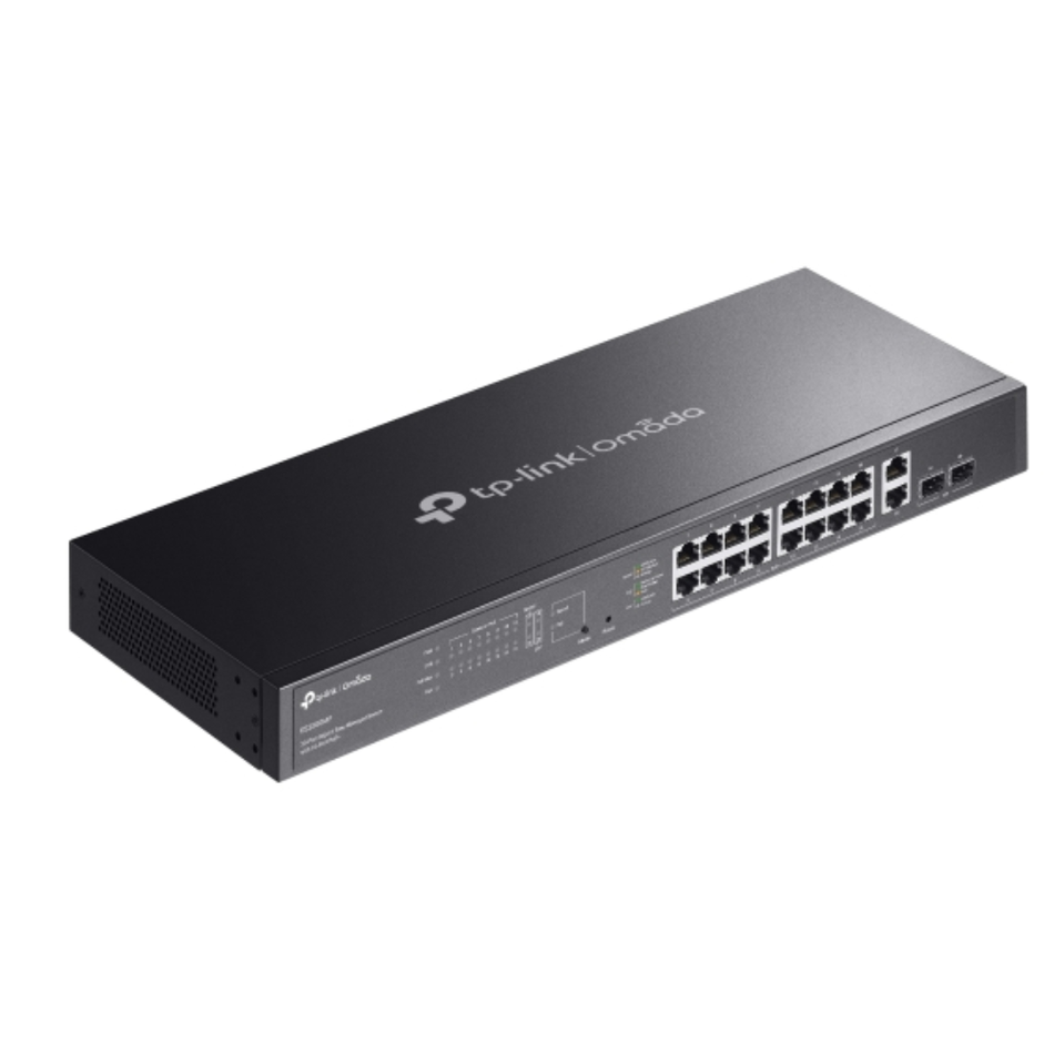 TP-LINK OMADA ES220GMP SWITCH  ADMINISTRABLE DE 20 PUERTOS GIGABIT CON 16 PUERTOS POE+